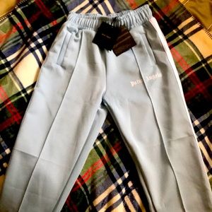 Palm angels Track pants light blue